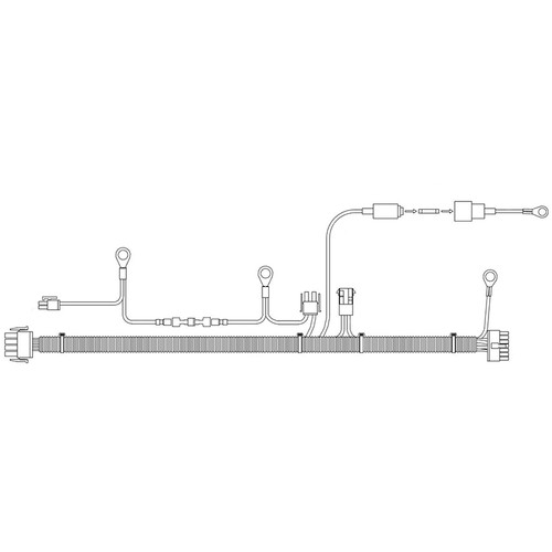 Pioneer Eclipse MP432200 harness wiring main traction