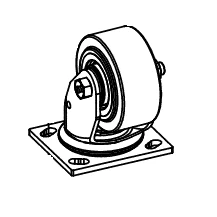 Pioneer Eclipse MP432500 caster 4 inch swivel with