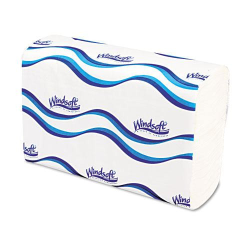 Windsoft win105 paper hand towels multifold white case