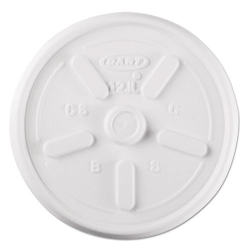 Dart paper cup lids vented no
