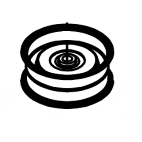 Pioneer Eclipse MP262400 idler flat 3.2 inch