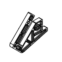 Pioneer Eclipse MP039300 plate lock handle