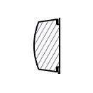 Pioneer Eclipse MP449300 molding euro style blk with
