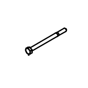 Pioneer Eclipse NB068500 bolt hex 1 4 20