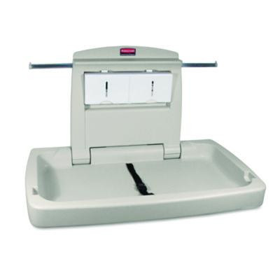 Rubbermaid 781888pla horizontal baby changing station