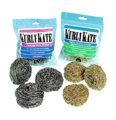 Kurly Kate PUX756 stainless steel sponges large case