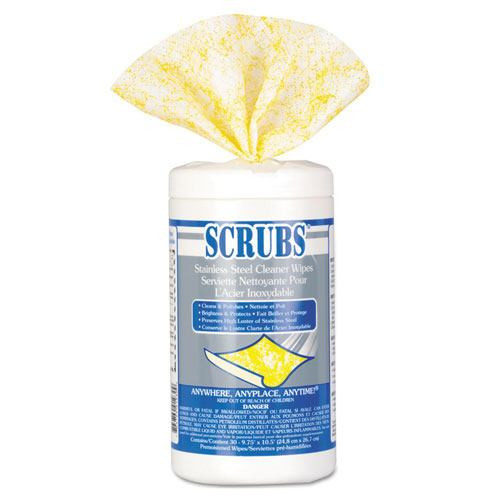 Stainless steel cleaner towel 6 30ct replaces dym91930
