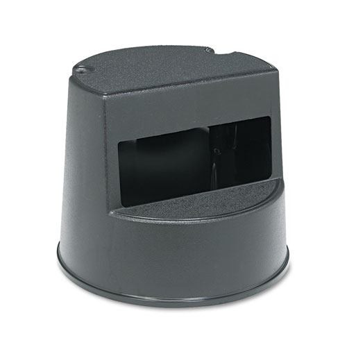 Rubbermaid 2523bla mobile two step stool supports up
