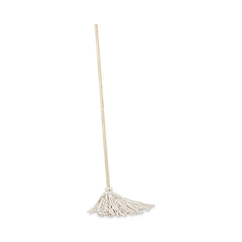 Boardwalk BWK112C deck mop wood handle cotton mop