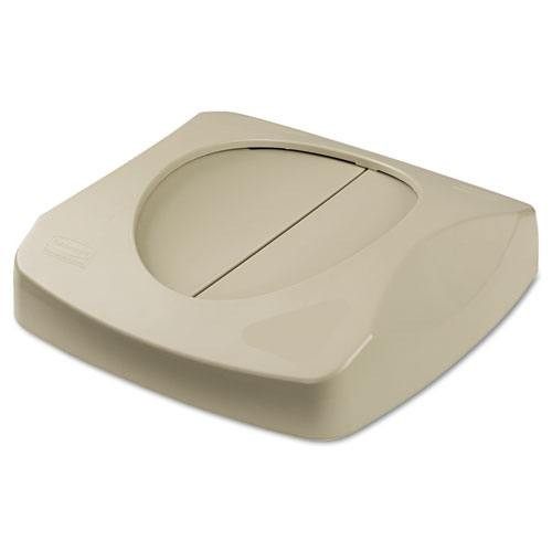 Rubbermaid 268988bei Untouchable trash can top swing top