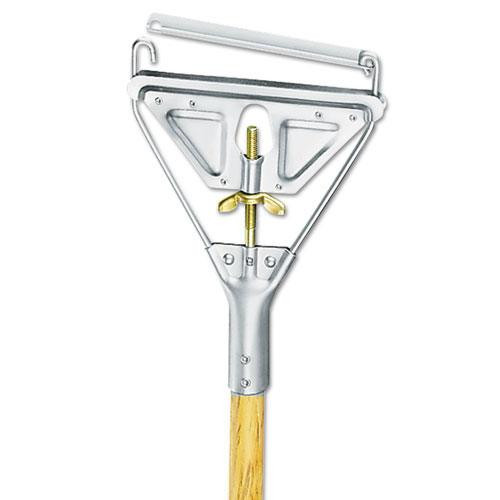 Boardwalk BWK601 wet mop handle steel head wood