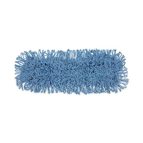 Boardwalk BWK1124 dust mop head blue looped end
