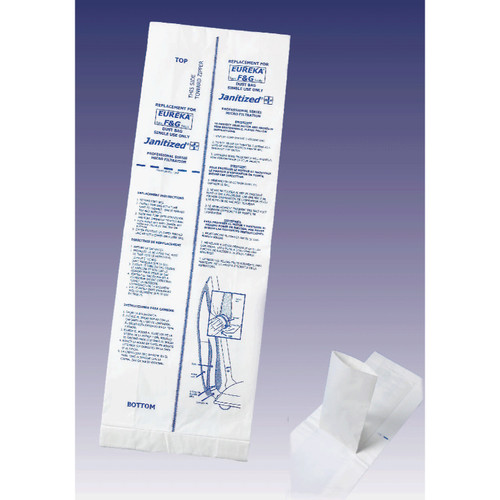 36 Sanitaire Eureka style F&G vacuum bags replaces