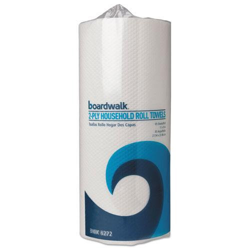 Boardwalk BWK6272 paper towels perforated 2 ply white