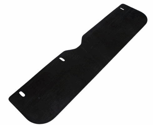 Nilfisk NF1466619000 skirt rt side black rubber pkd