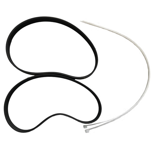 Nilfisk NF56116885 belt kit both sides for Clarke