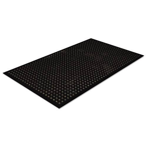 Door mat safewalk light 3 x 5 black Crown cwnwsct35bk