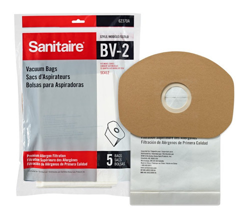 5 Electrolux 62370 Sanitaire style BV2 vacuum bags