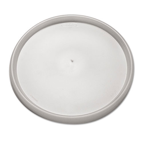 Plastic lid for foam containers translucent vented case