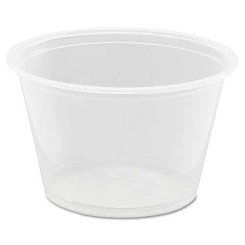 Conex Complements portion cups clear polypropylene 4oz size
