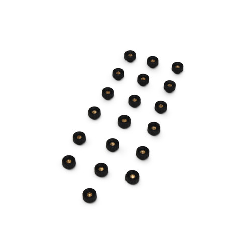 Nilfisk NF1464885000 knob m6 d.20 plastic for Clarke