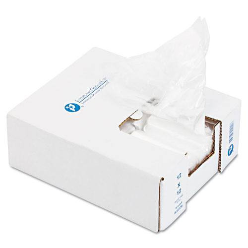 Ice bucket liner bags clear perforated 6x12 inch