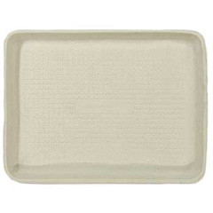 Foodservice tray chinet recycled serving tray