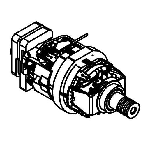 NaceCare 801096 brush motor complete 18 inch