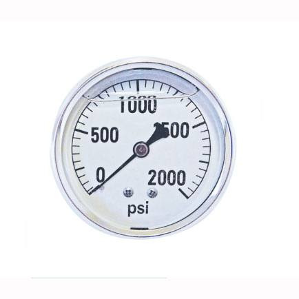 Sandia 8000594 1200psi gauge for Sniper 1200 carpet