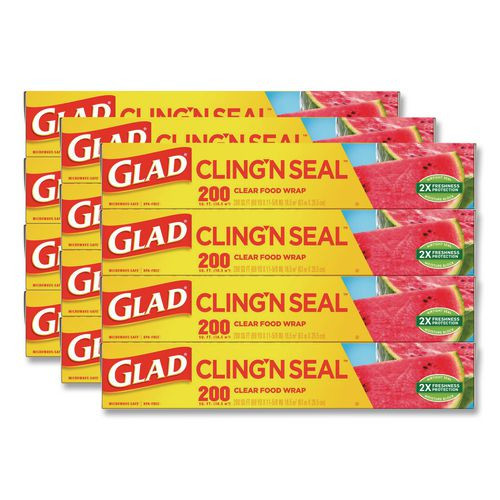 Glad cling wrap plastic food wrap