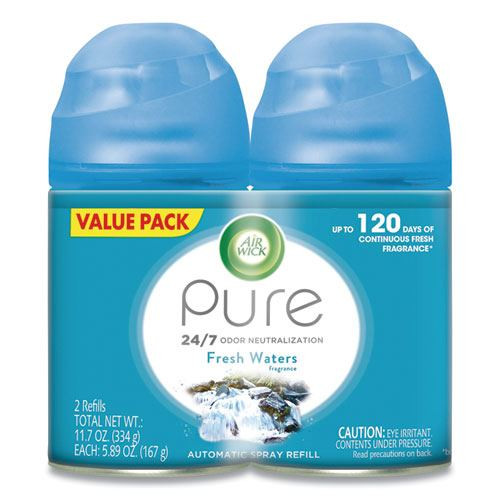 AirWick RAC82093PK Freshmatic ultra spray refill fresh waters