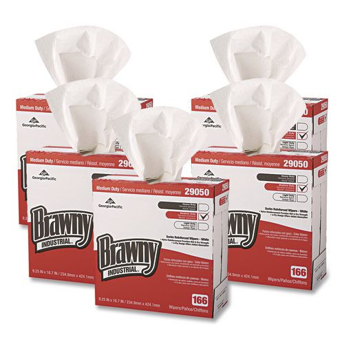 Brawny GPC2905003 scrim reinforced wipers 9.25x16.69
