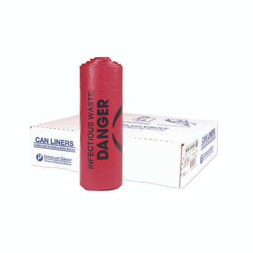 IBSSL3339R Institutional Low-Density Infectious Waste Can Liners