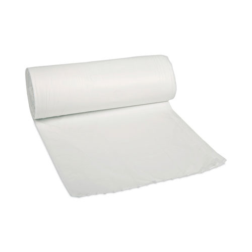 Can Liners, 30 gal, 0.62 mil, 30 x 36, White