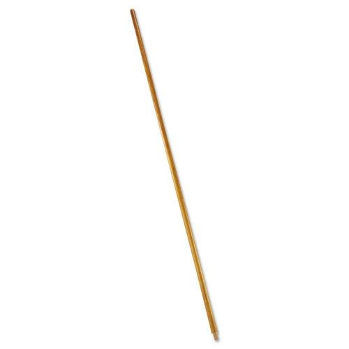 Rubbermaid RCP6361 wood threaded tip broom sweep handle