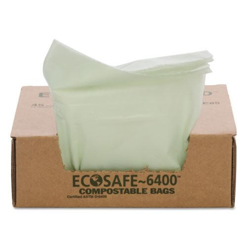 Stout STOE2430E85 ecosafe 6400 compostable compost bags