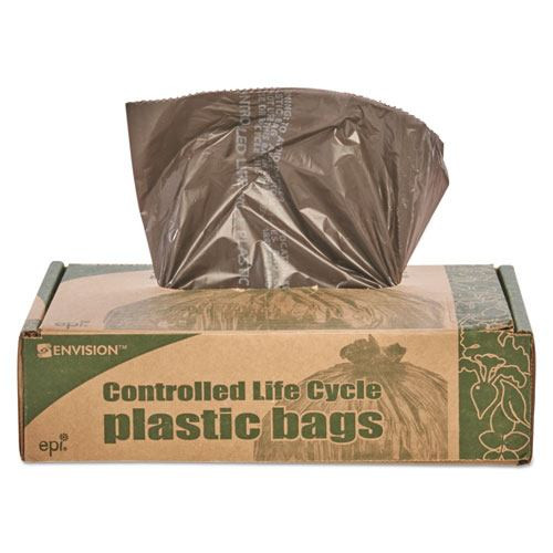 Stout STOG3344B11 eco degradable plastic trash garbage bag