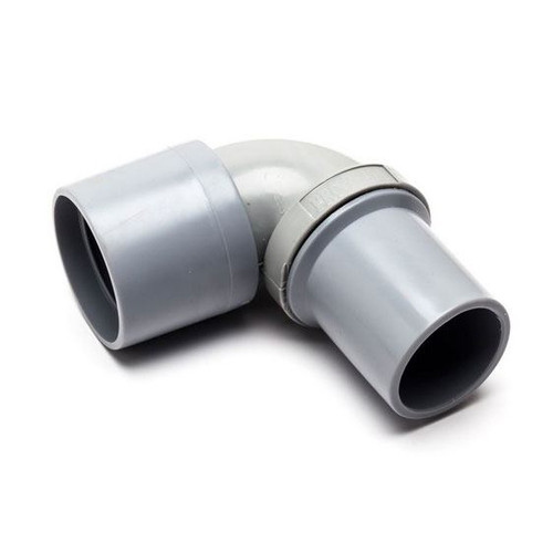 ProTeam 101929 elbow swivel cuff 1.5 inch gry 90 degree