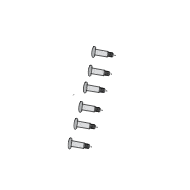 ProTeam 106524 screw 6-19x1.5 inch set of six for wessel