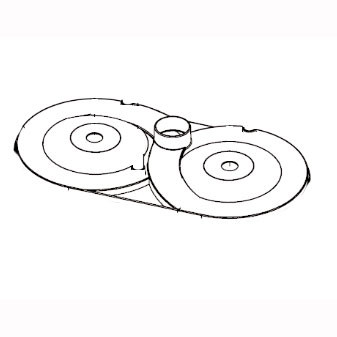 Pioneer Eclipse Hh000600 Dust Skirt Shroud assembly for
