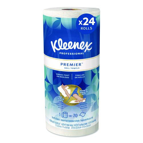 Kleenex premiere paper towels roll towels perforated