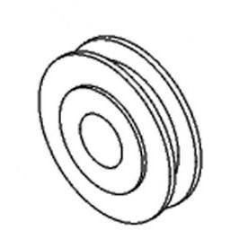 Nilfisk NF1452612000 pulley for Clarke Viper and Advance