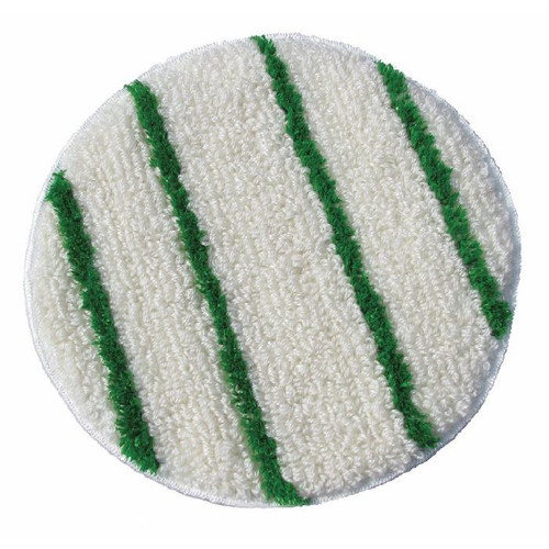 ScrubStrip carpet bonnet 19 inch with scrub strips case of 2