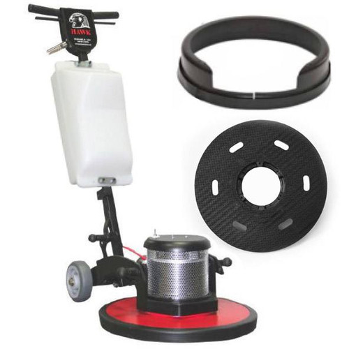 Hawk F9117DX Glide 17 inch floor buffer deluxe