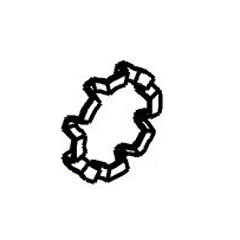 Nilfisk NFVF48213 gasket clamp plate for Clarke Viper