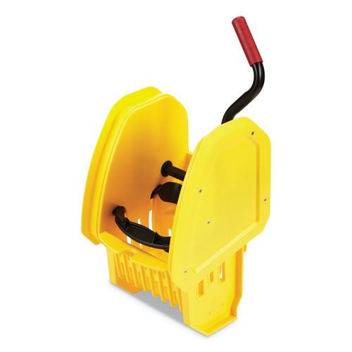 Rubbermaid RCP2064959 wavebrake 2.0 mop wringer down press yellow