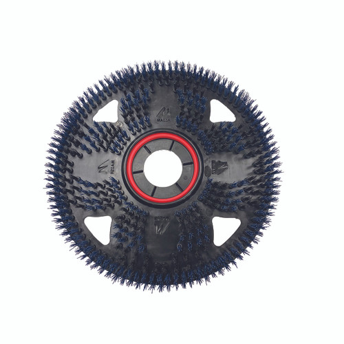 scrub brush attaches with pad centering device by Malish