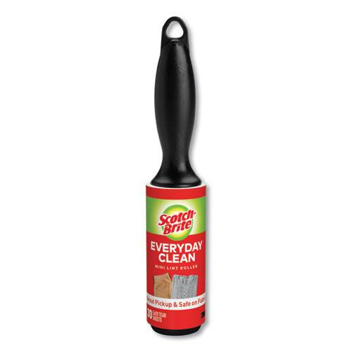 3M ScotchBrite Lint Roller, Heavy-Duty Handle