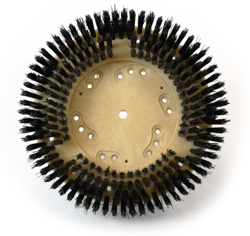 Floor scrubber brush nylon .025 812912NP92 with 92 clutch plate 14 inch block for general carpet cleaning by Malish