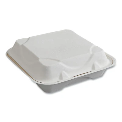 Eco Products Renewable and Compostable Sugarcane Clamshells